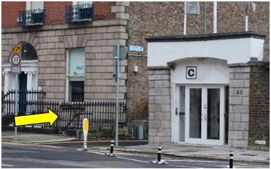 Entrance-to-Leeson-Lane---Medical-Council