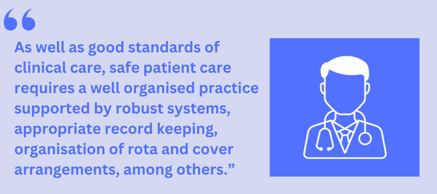 Chapter 1 Good medical practice and patient safety